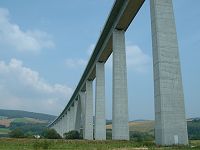 Bahnbr&uuml;cke ICE-Schnellstrecke