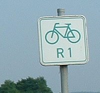 Radwegschild R1