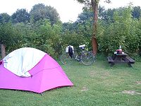 Mein Domizil auf dem Campingplatz Bad Gandersheim