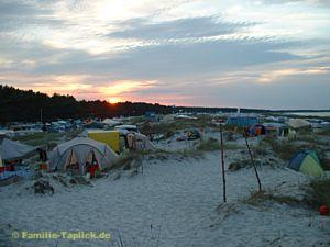 Campingplatz Prerow in den D&uuml;nen