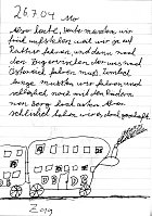 Carolins Tagebuch Seite 1