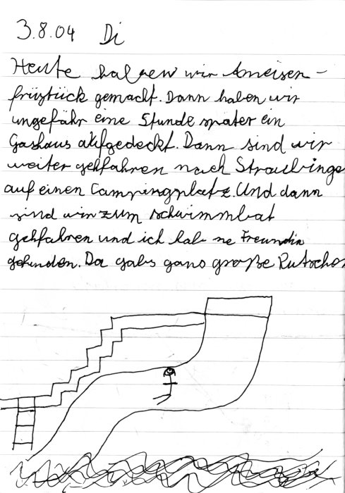 Carolins Tagebuch Seite 10