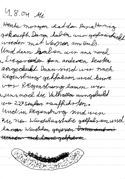 Carolins Tagebuch Seite 11